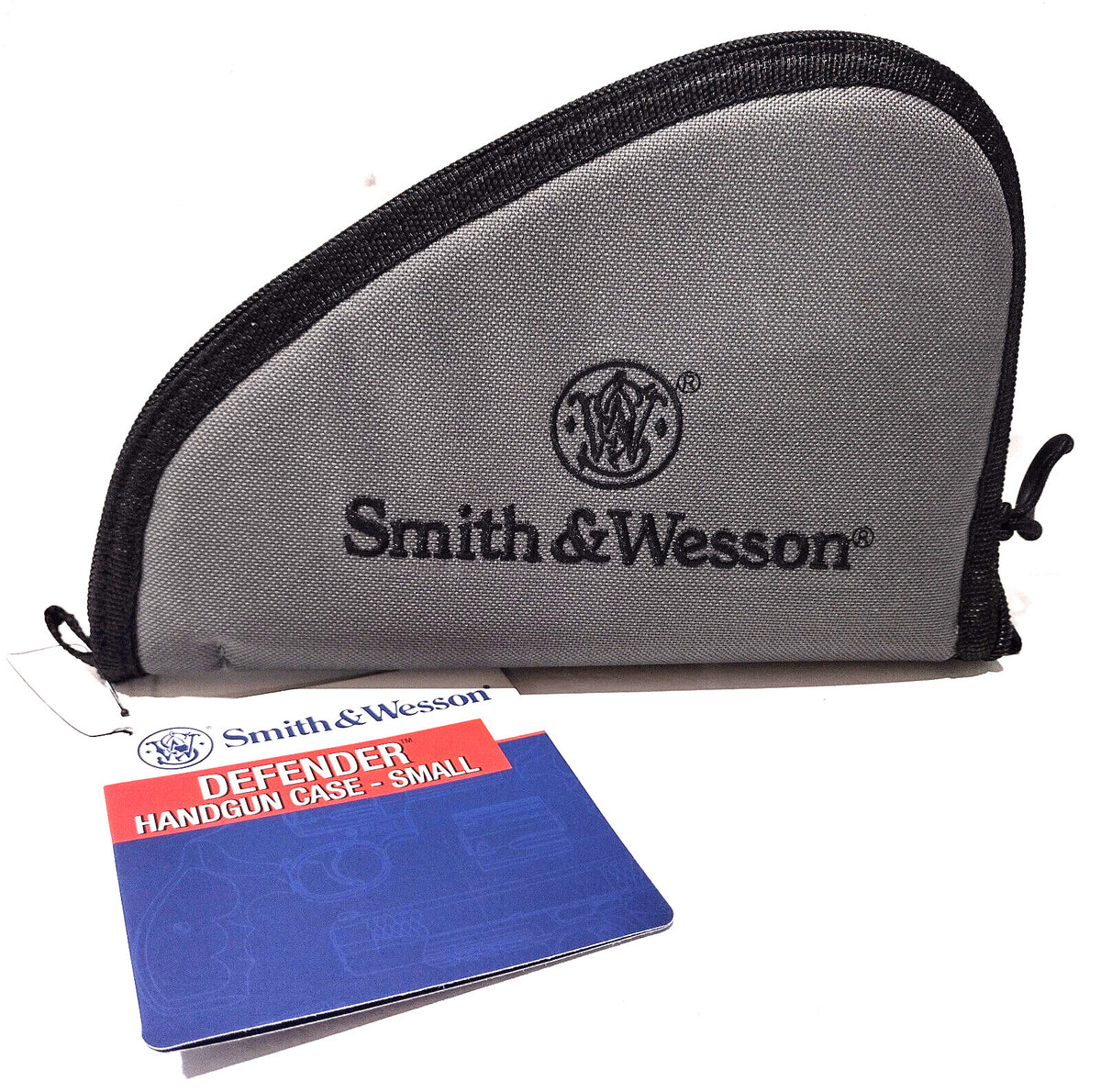 Smith & Wesson 9-Inch Gray Pistol Case with Padding and Soft Lining