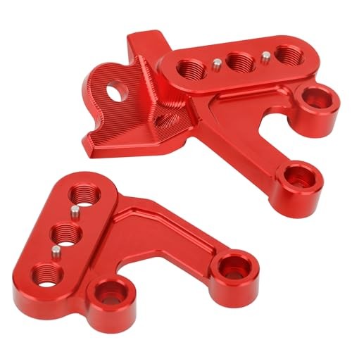 Electric Dirt Bike Foot Peg Brackets for Sur Ron Light Bee X S - Durable Aluminum