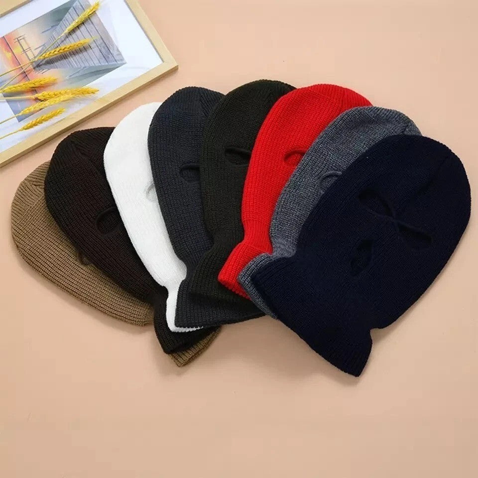 Full Face Winter Ski Mask Balaclava Beanie Tactical Warm Hat