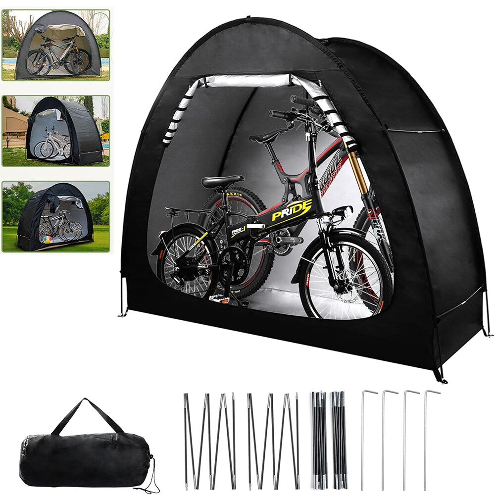 Waterproof Bike Tent for 2-4 Bicycles Outdoor Storage Shelter
