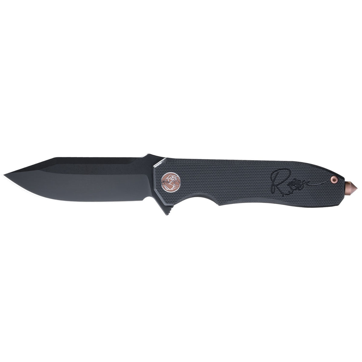Premium Folding Pocket Knife 2.85-inch Tanto Blade G10 Handle - RS-5BB