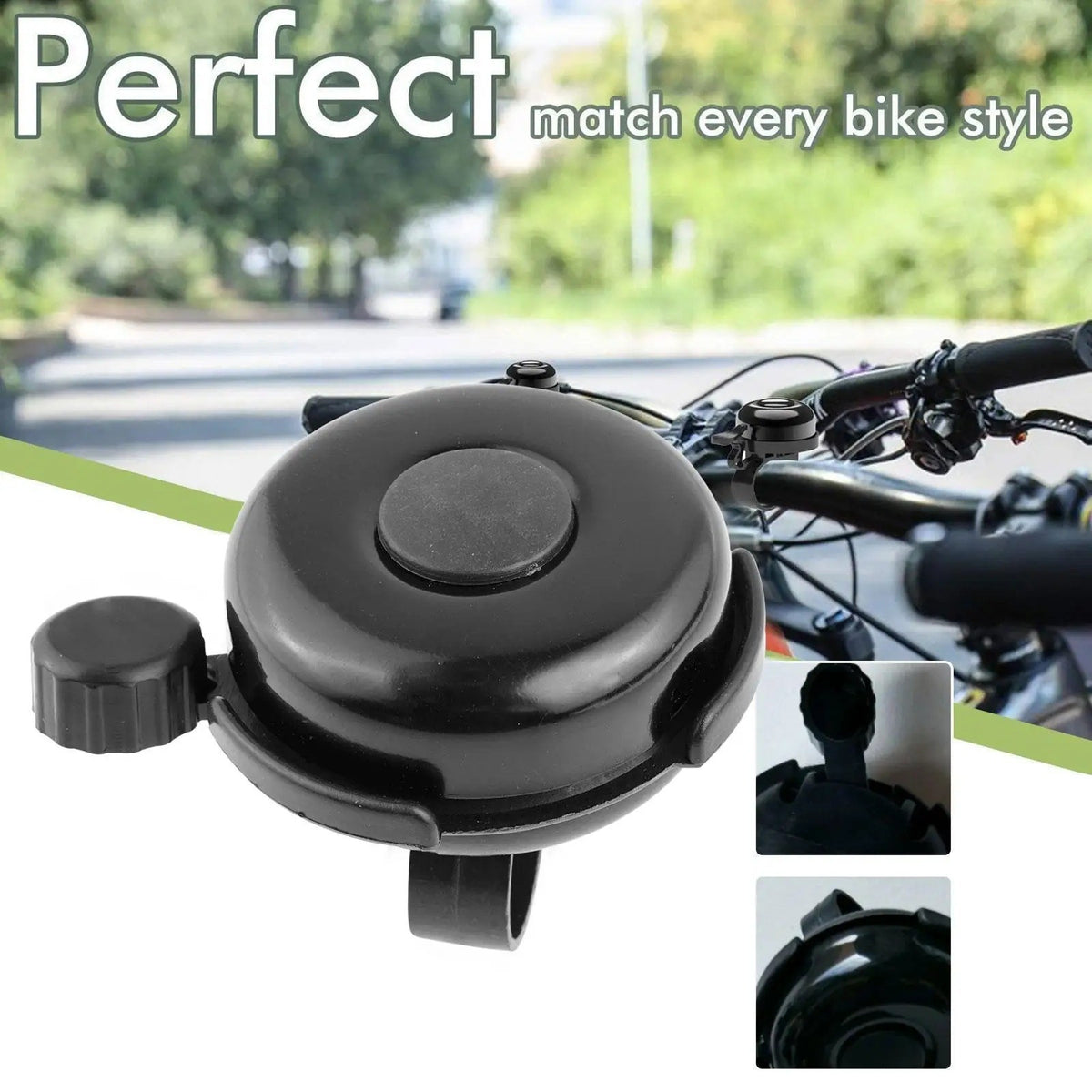 High-Quality Bicycle Bell with Loud Ring for Cycling Safety - Fits 22.2mm Handlebar