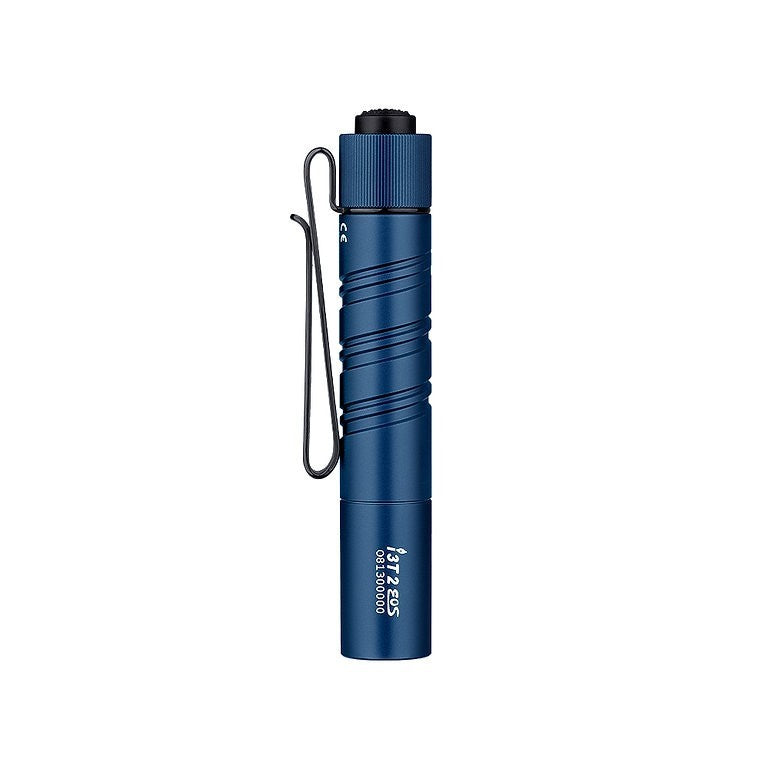 LED EDC Flashlight 200 Lumens with Deep Carry Clip - AAA & Rechargeable Compatible
