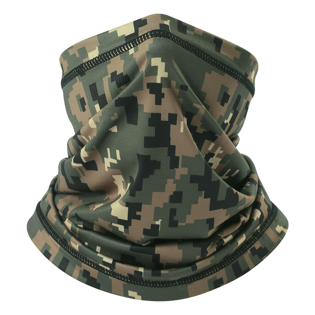 Unbranded Camo Neck Gaiter Face Mask Breathable Bandana Cover Balaclava Multi-Color