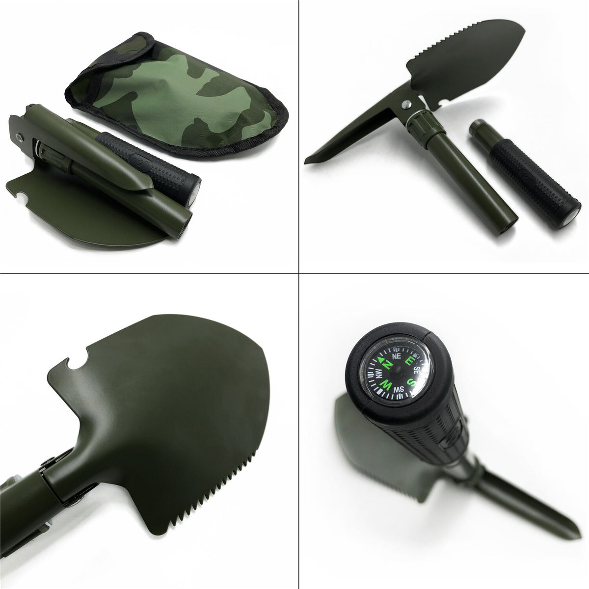 Multi-Function Military Folding Shovel - Survival, Camping & Garden Tool