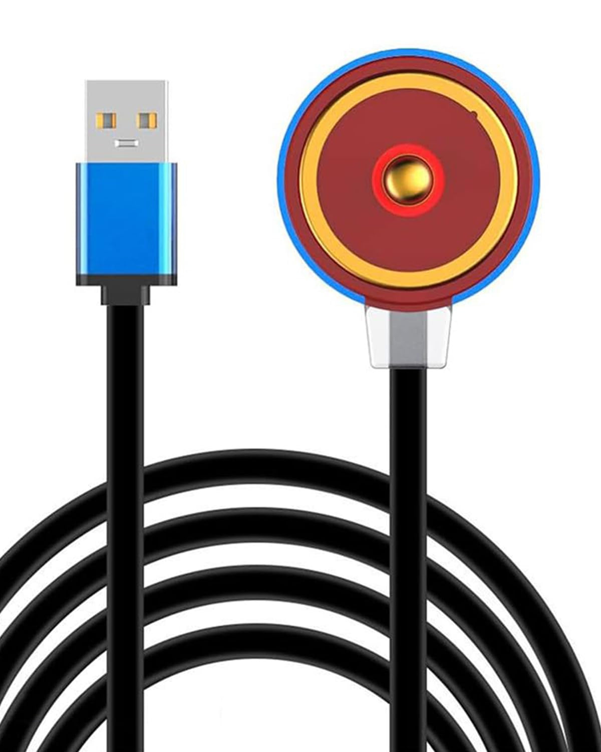 Magnetic Charging Cable for Olight Flashlights - 3.3ft Power Cord