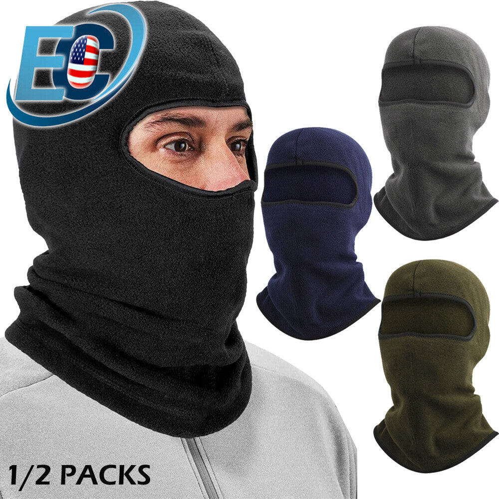 Winter Balaclava Ski Face Mask Windproof Fleece Neck Warmer for Cold Weather