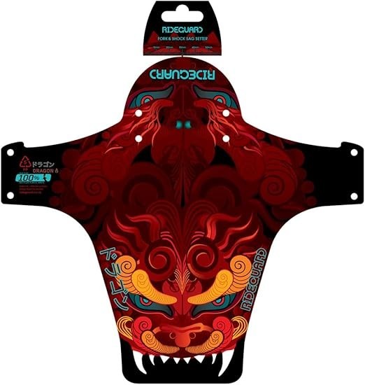 MTB Front Mudguard - Recycled Plastic Bike Fender for Mountain Bikes