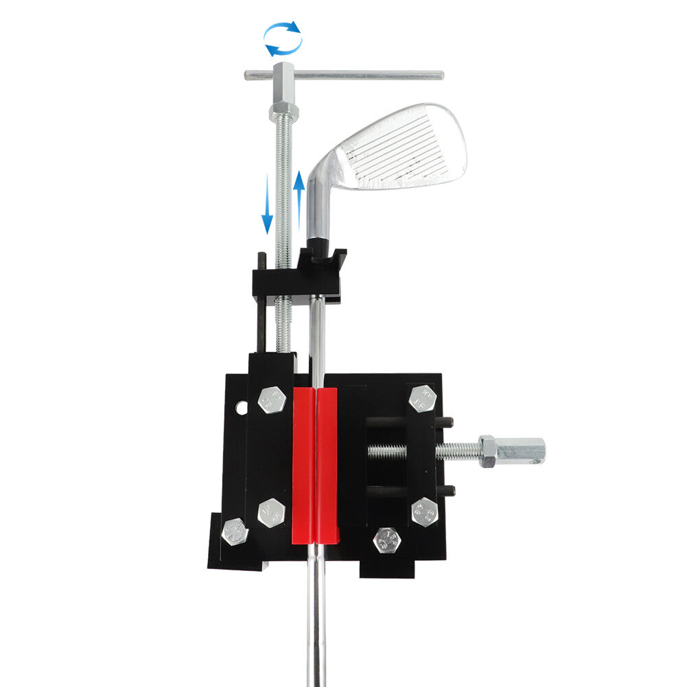 Golf Shaft Puller Extractor Tool for Steel & Graphite Shafts - Manual Screw Type