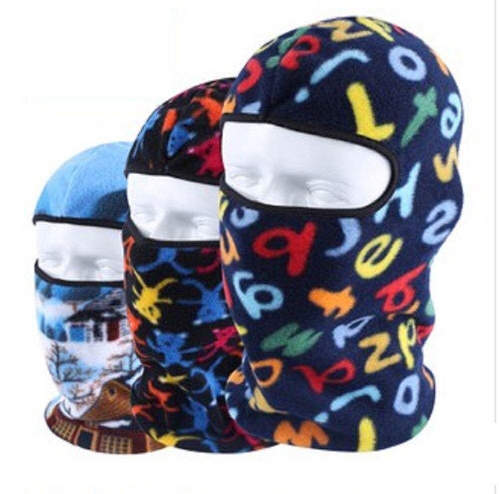 Unisex Thermal Fleece Balaclava Ski Mask Neck Warmer Windproof Face Cover
