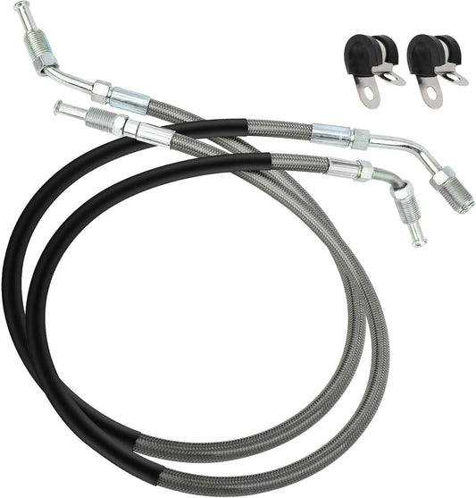 Polaris ATV Brake Hose Line Front Left & Right Replacement 1930752 1930753