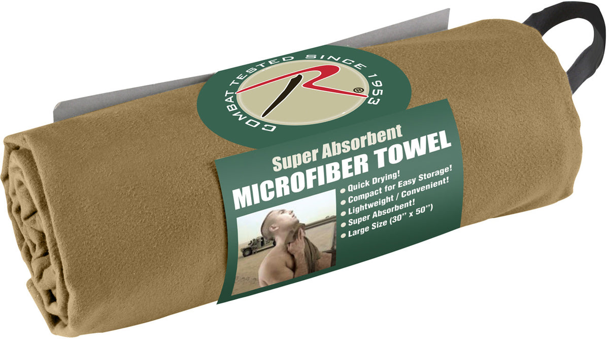 Microfiber Quick Dry Towel - Lightweight, Absorbent, Packable for Travel & Outdoor Use