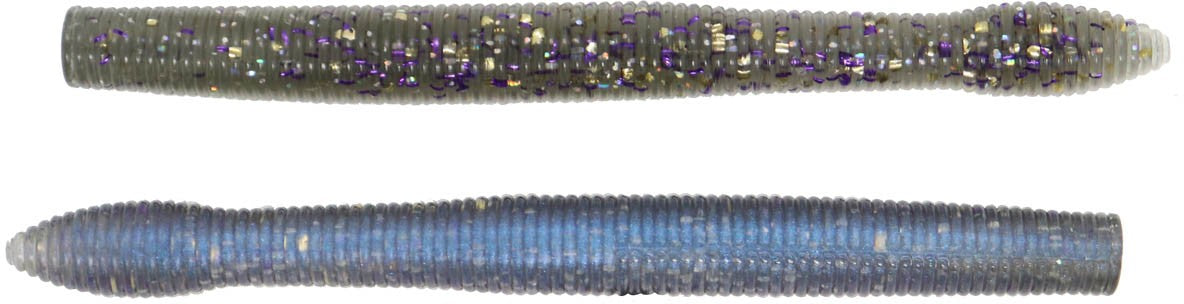 4.25 Inch Soft Plastic Fish Baits - Neko Ned Rig & Drop Shot Lures, 7 Pack