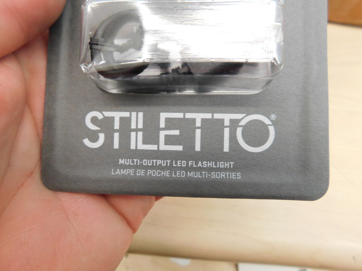 SureFire Stiletto Rechargeable Pocket LED Flashlight with Multiple Outputs (PLR-A, S133)
