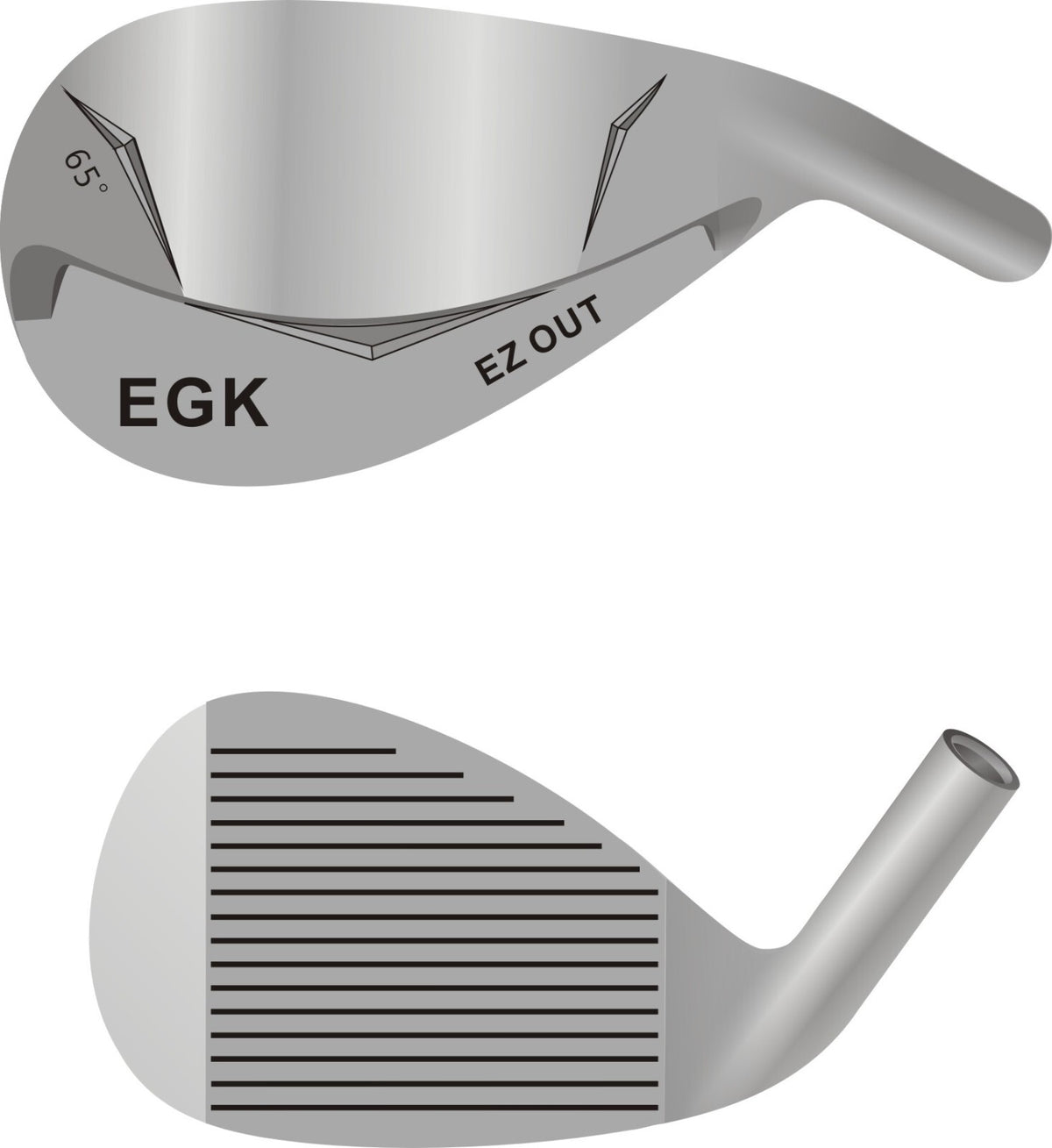 Wide Sole Sand Wedge Golf Club Apollo Standard Steel Shaft Stiff Flex