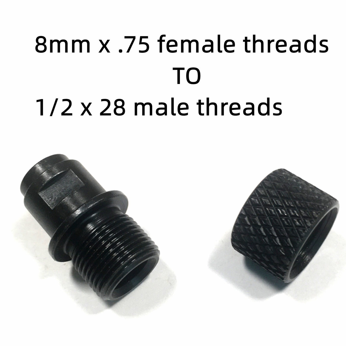 Adapter for S&W M&P 22 and Walther P22 with Cover - Steel Conversion Part