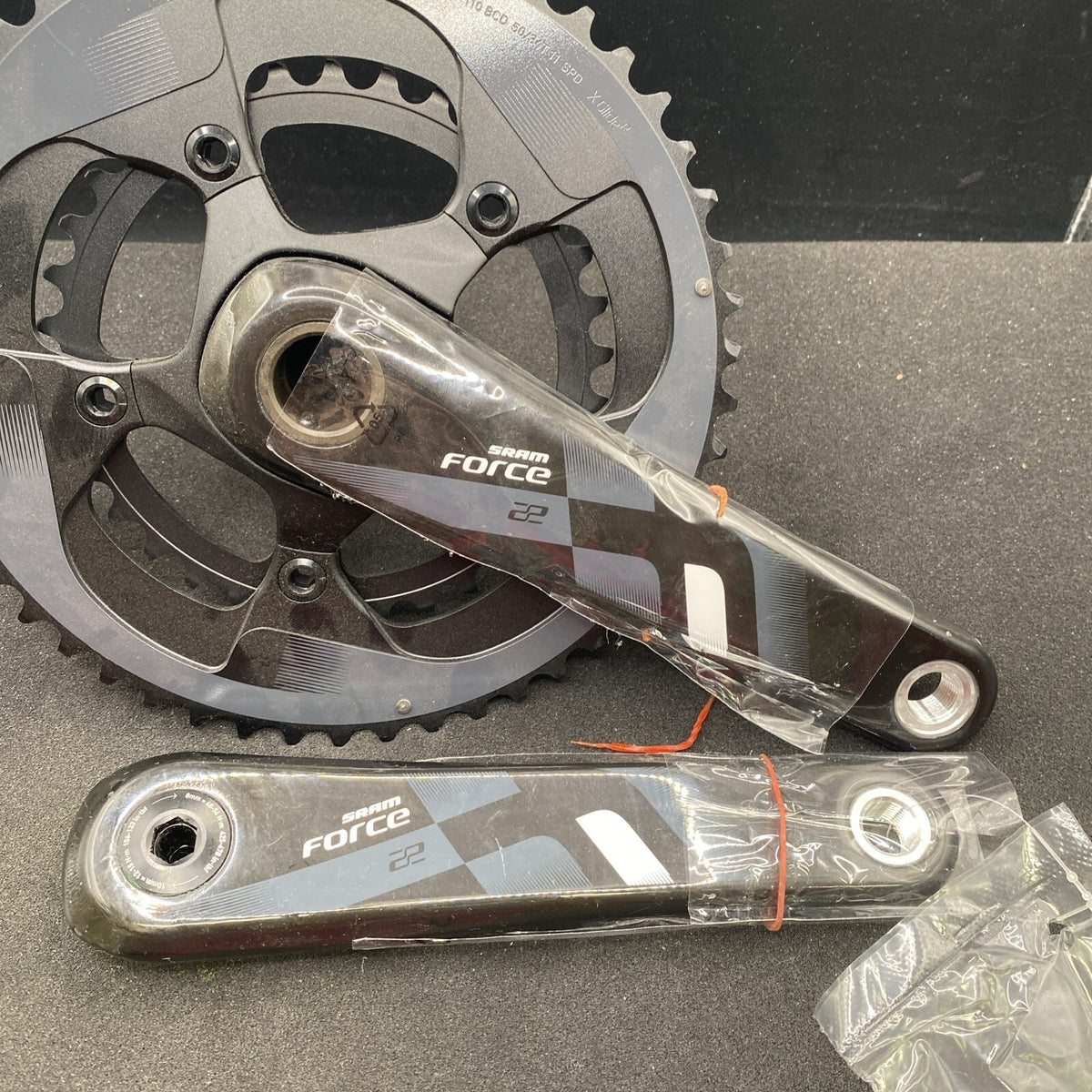 Bike Crankset 50/34T 11-Speed GXP Spindle for Road Cycling 172.5mm