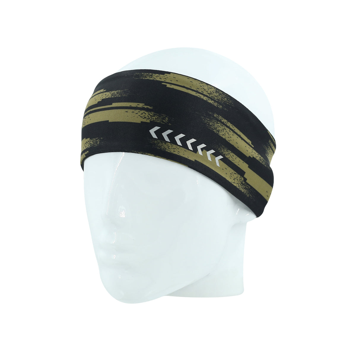 Reflective Sport Headband Moisture Wicking Hair Band for Running Cycling Yoga
