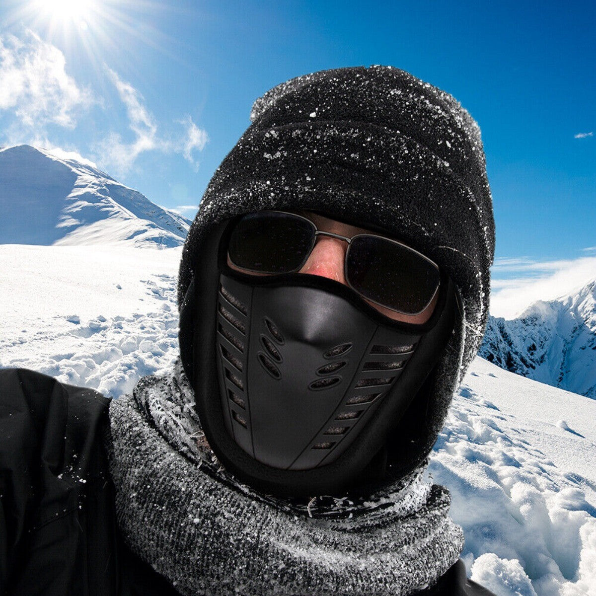 Balaclava Face Mask Winter Neck Gaiter for Outdoor Sports Motorcycle Snowboarding