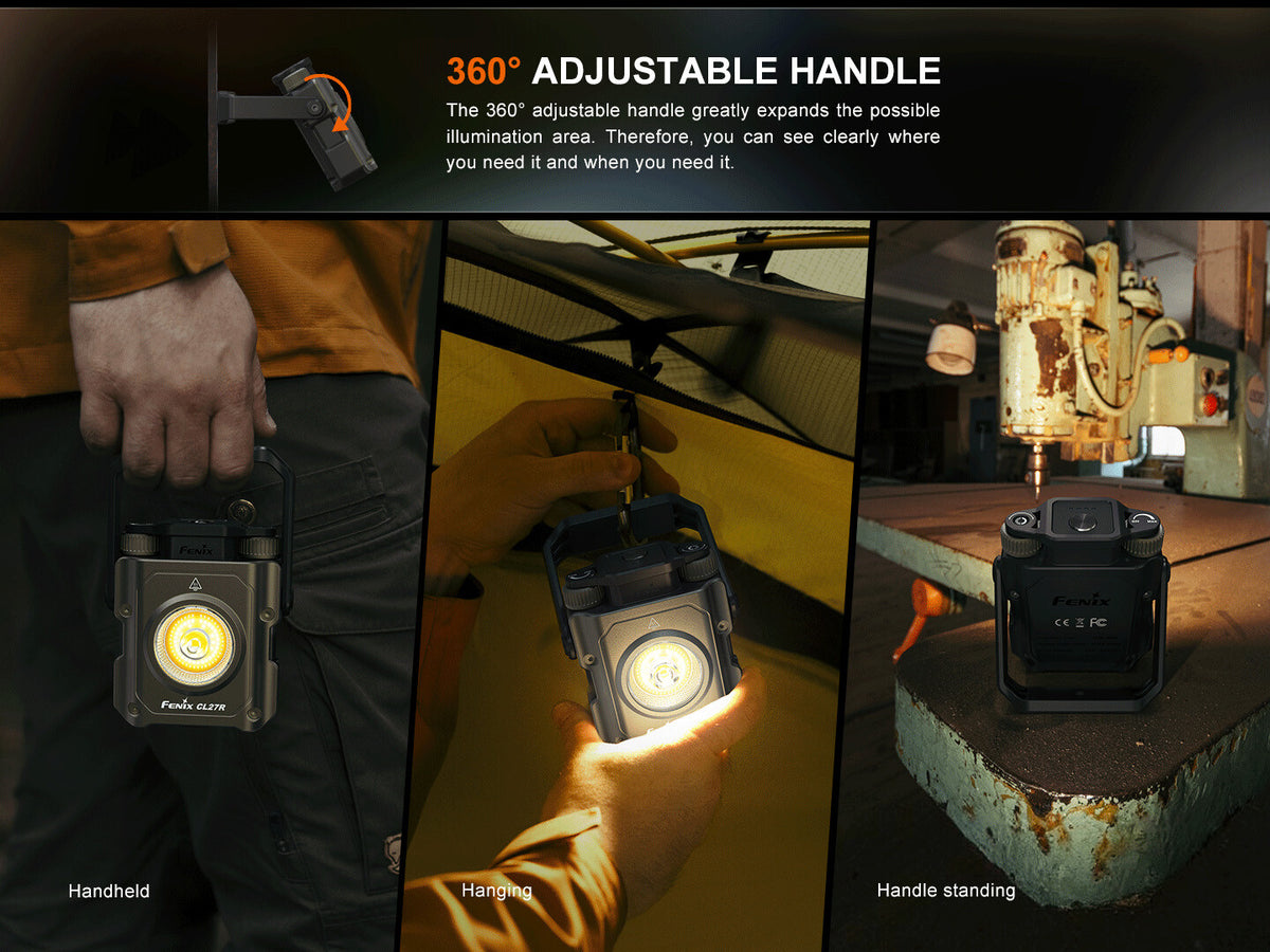 Rechargeable Camping Lantern with 1600 Lumens, USB-C, Flood & Spot Modes