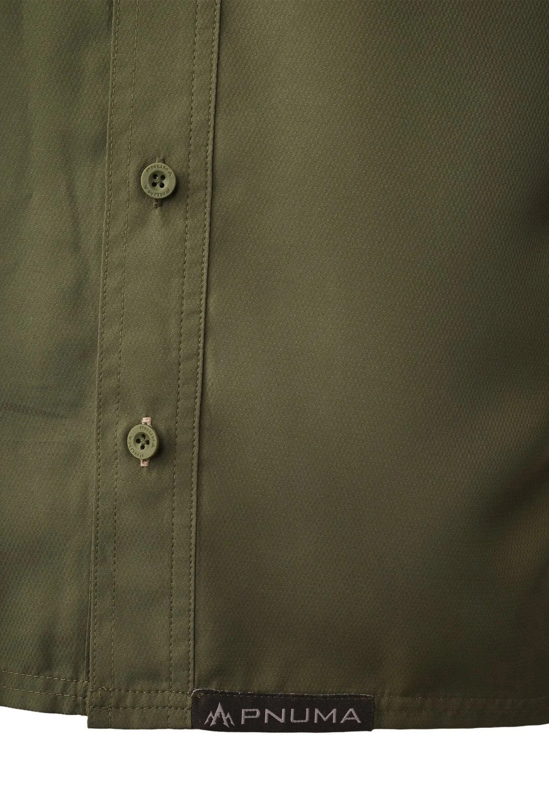 Long Sleeve Shooting Shirt with UPF 30+ Sun Protection - Dark Olive