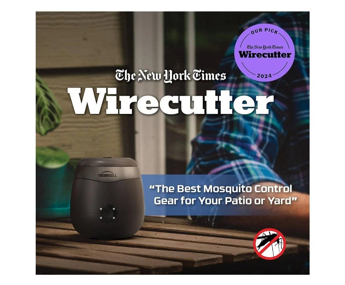 Rechargeable Mosquito Repellent Device with 12-Hour Refills - Outdoor Protection