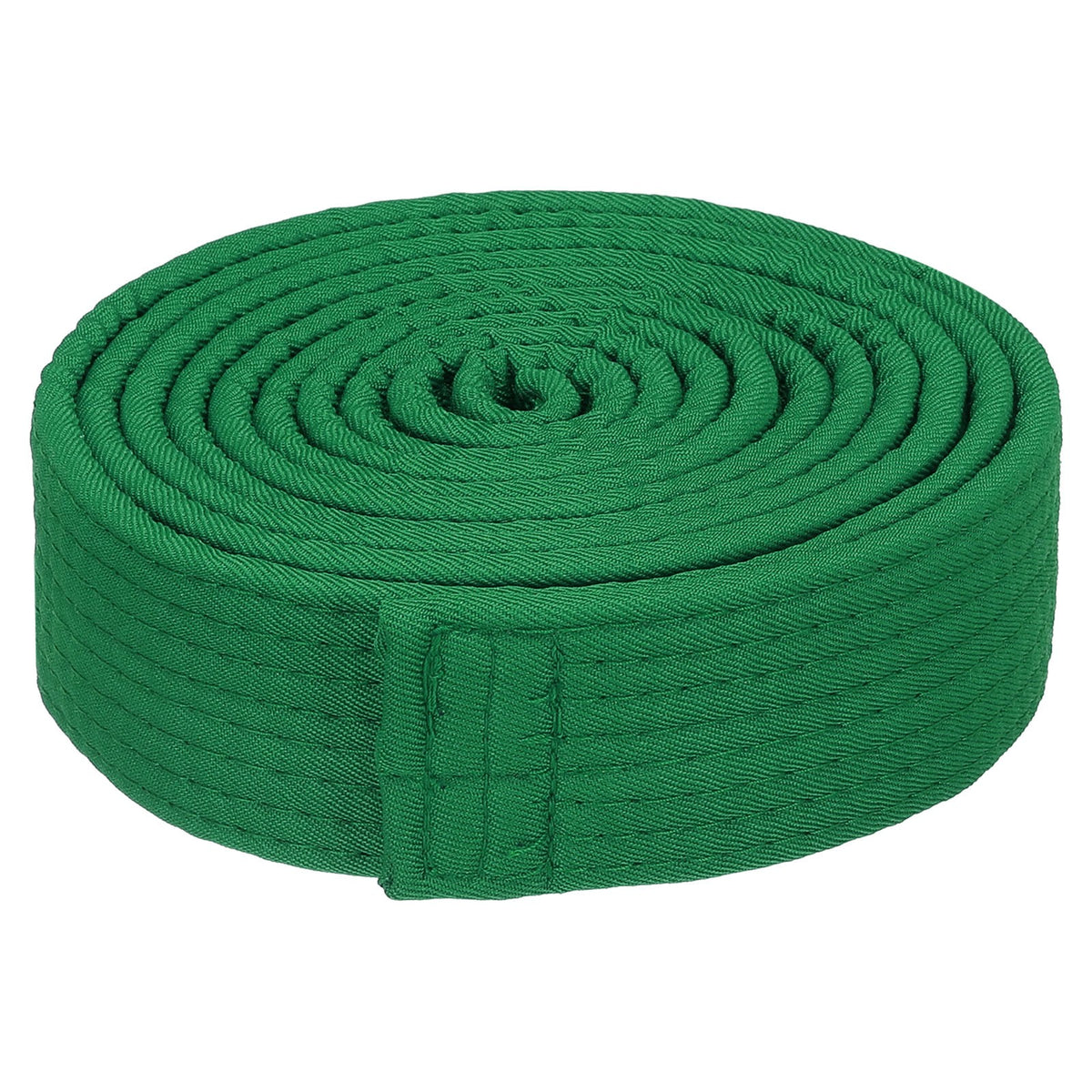 Martial Arts Belt - Green, 1.5 x 7.8 ft Polyester Taekwondo Ranking Belt