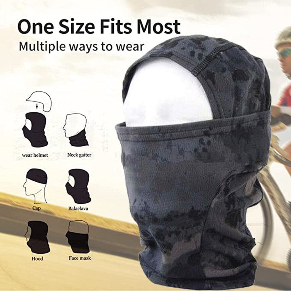 Tactical UV Protection Face Mask Balaclava for Outdoor Activities