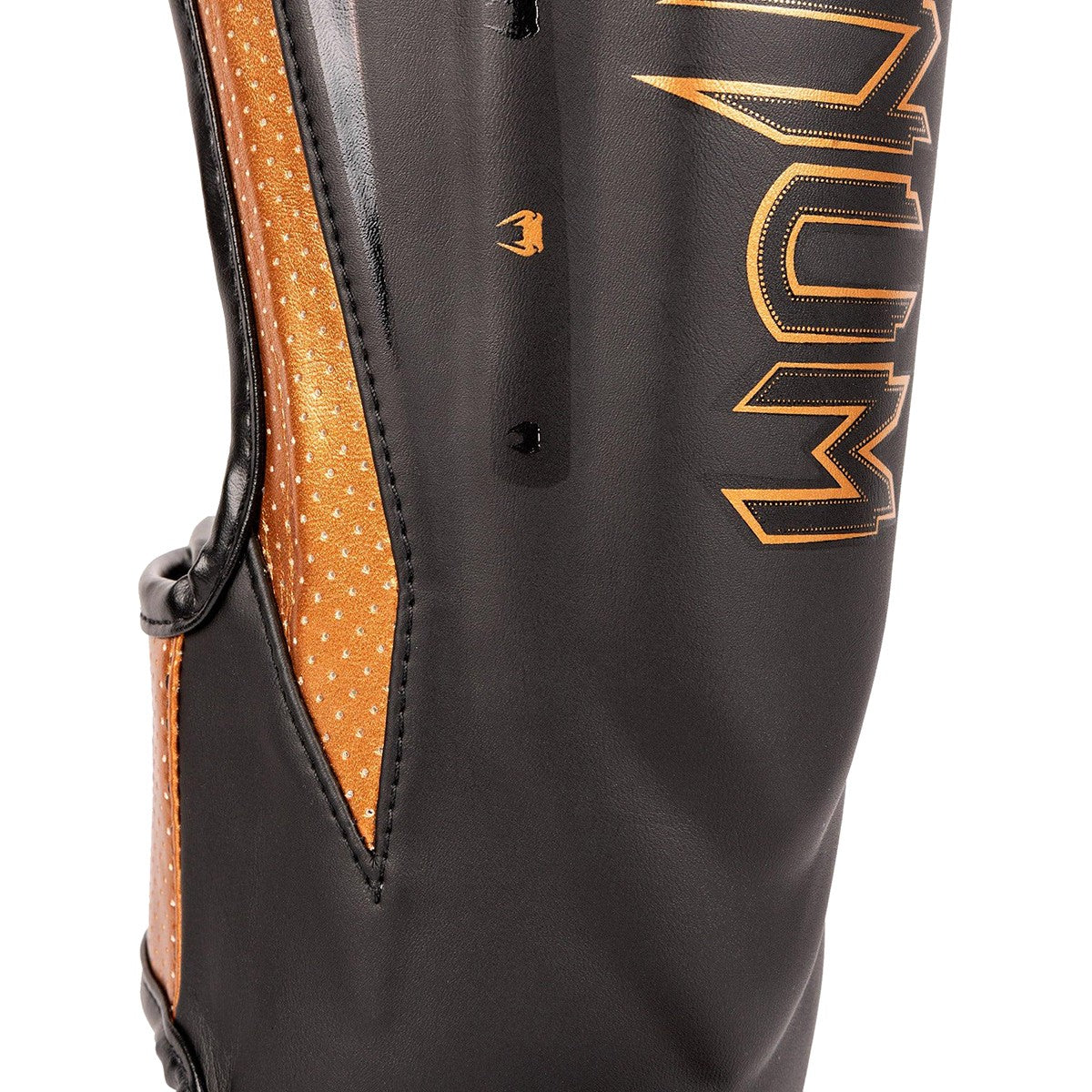 Protective Shin Instep Guards for Boxing MMA Combat Sports - Black Bronze