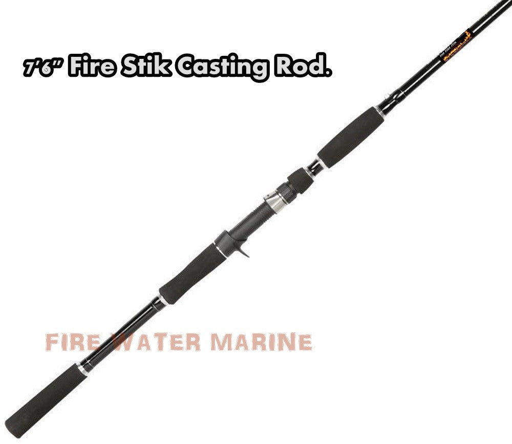7'6" Catfish Casting Rod - Medium Heavy Fishing Pole for Striper & Flathead
