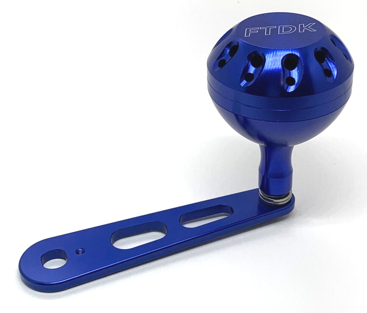 Fishing Reel Handle Kit with 47mm Knob for Saltwater Baitcasting Reels - Custom Aluminum