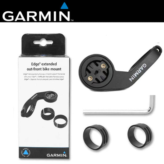 Bike Computer Mount - Out-Front Extended Handlebar Holder for Garmin Edge