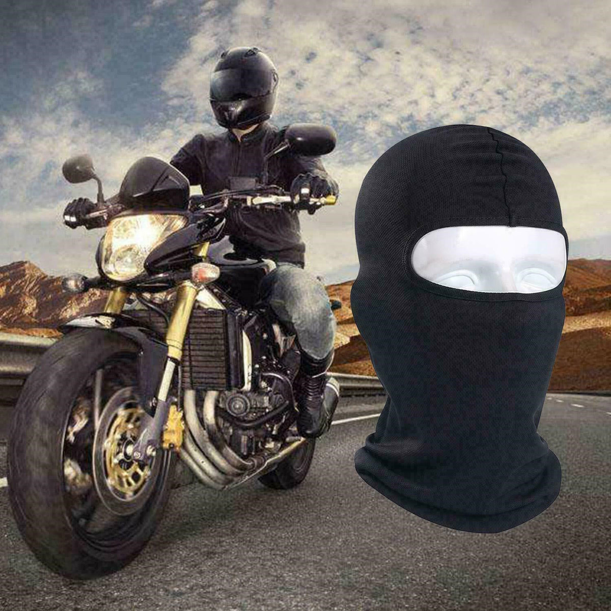 Men's Full Face Balaclava Mask - Tactical Ski Motorcycle Cold Weather Gear