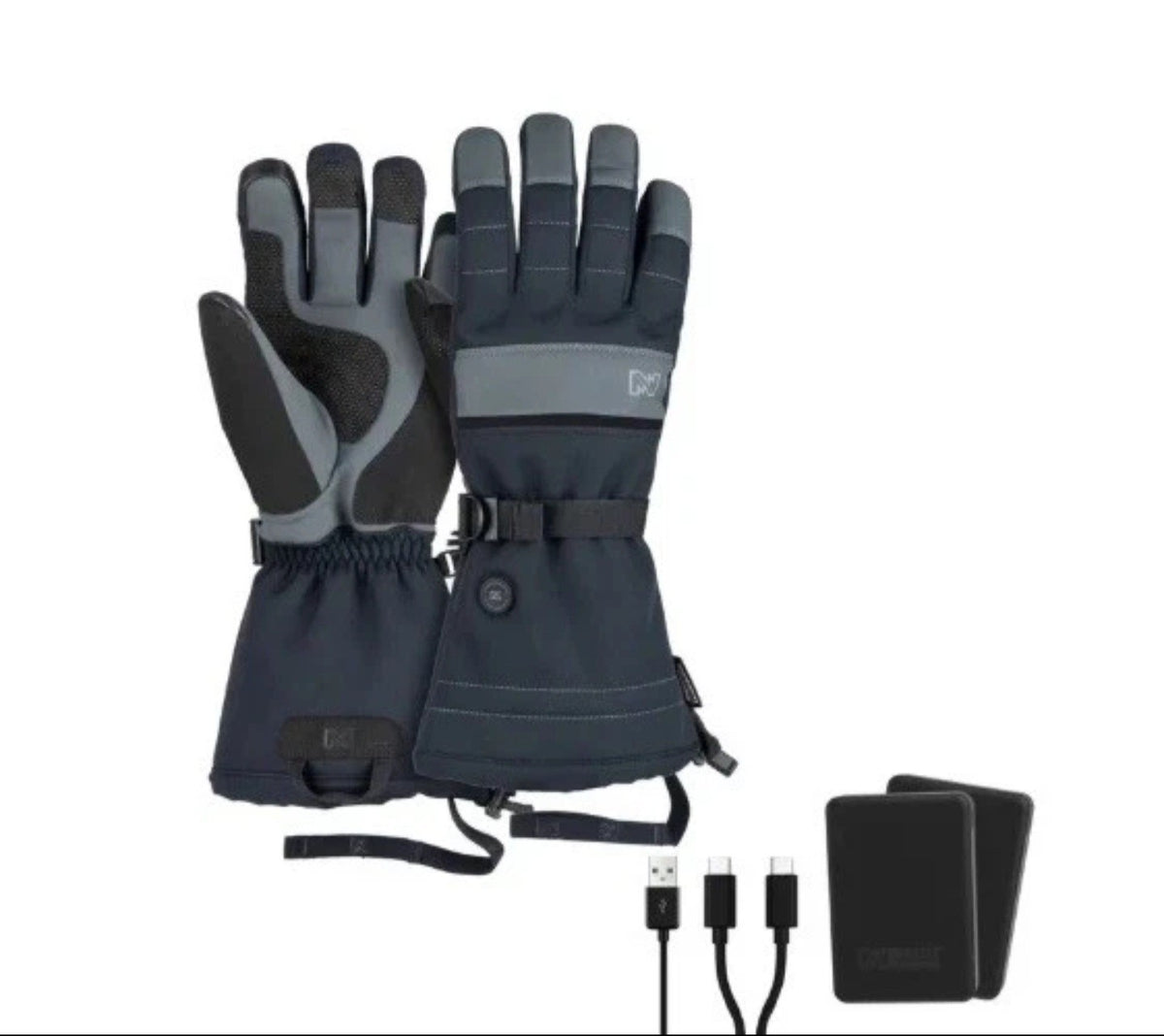 Heated Gloves Touchscreen Compatible Large Winter Outdoor Ski Snowboarding