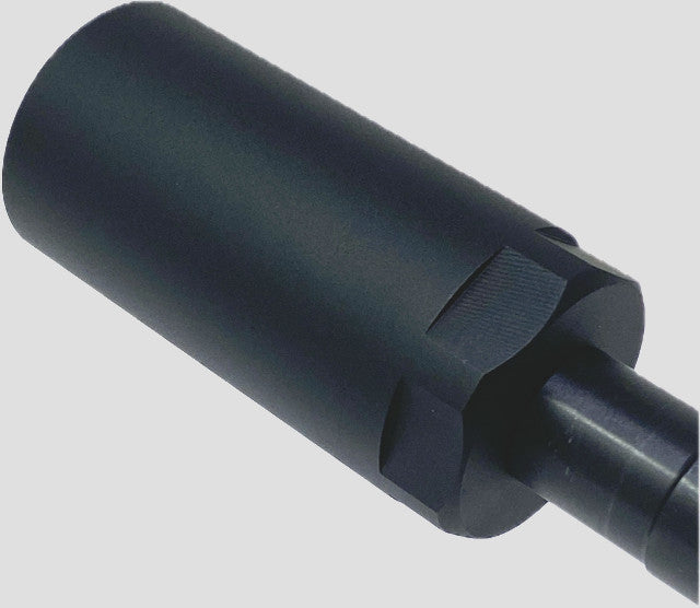 6061 Aluminum Blast Can with Linear Compensation 1/2x28 TPI for Firearms