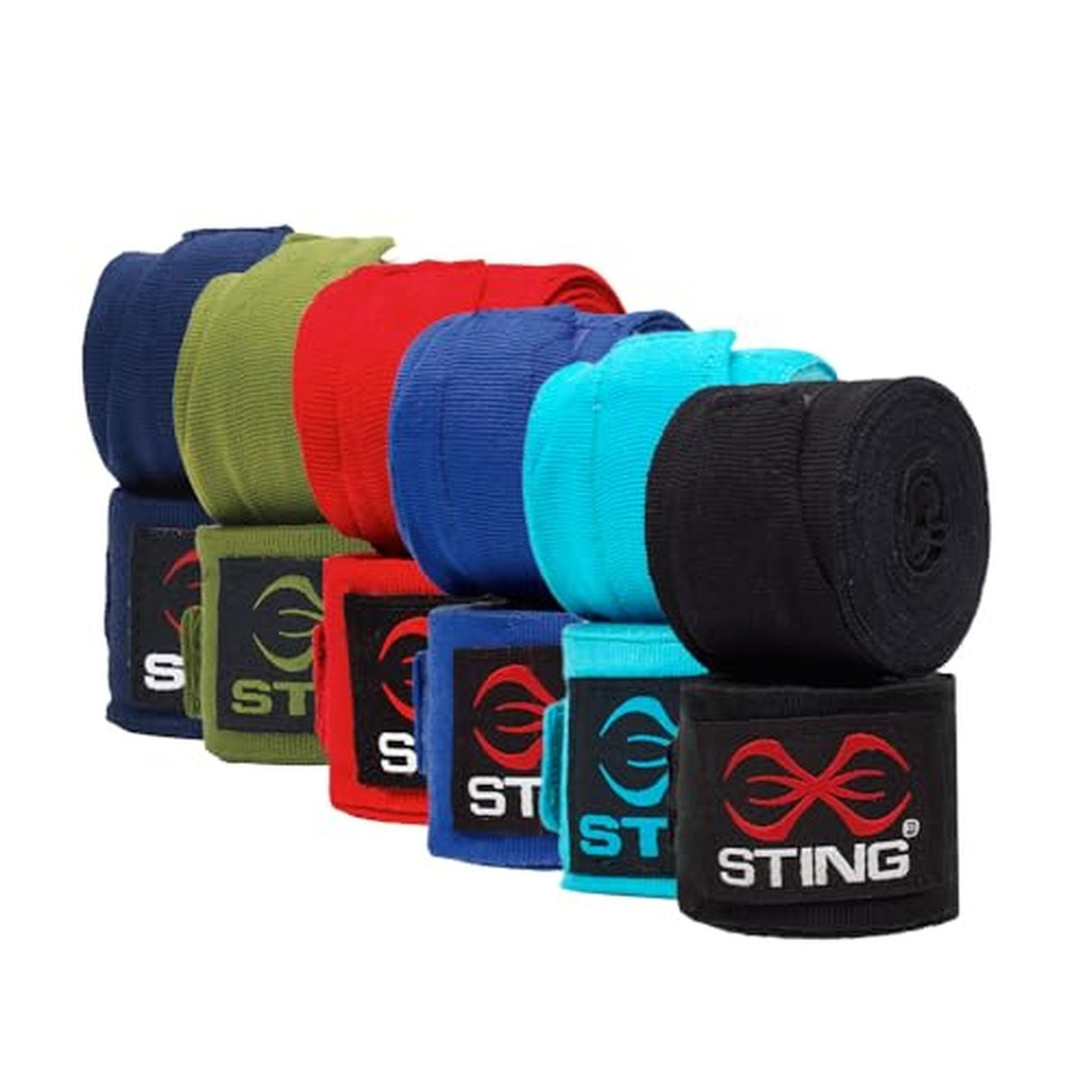 Elastic Boxing Hand Wraps - 180 Inch Support & Wrist Protection