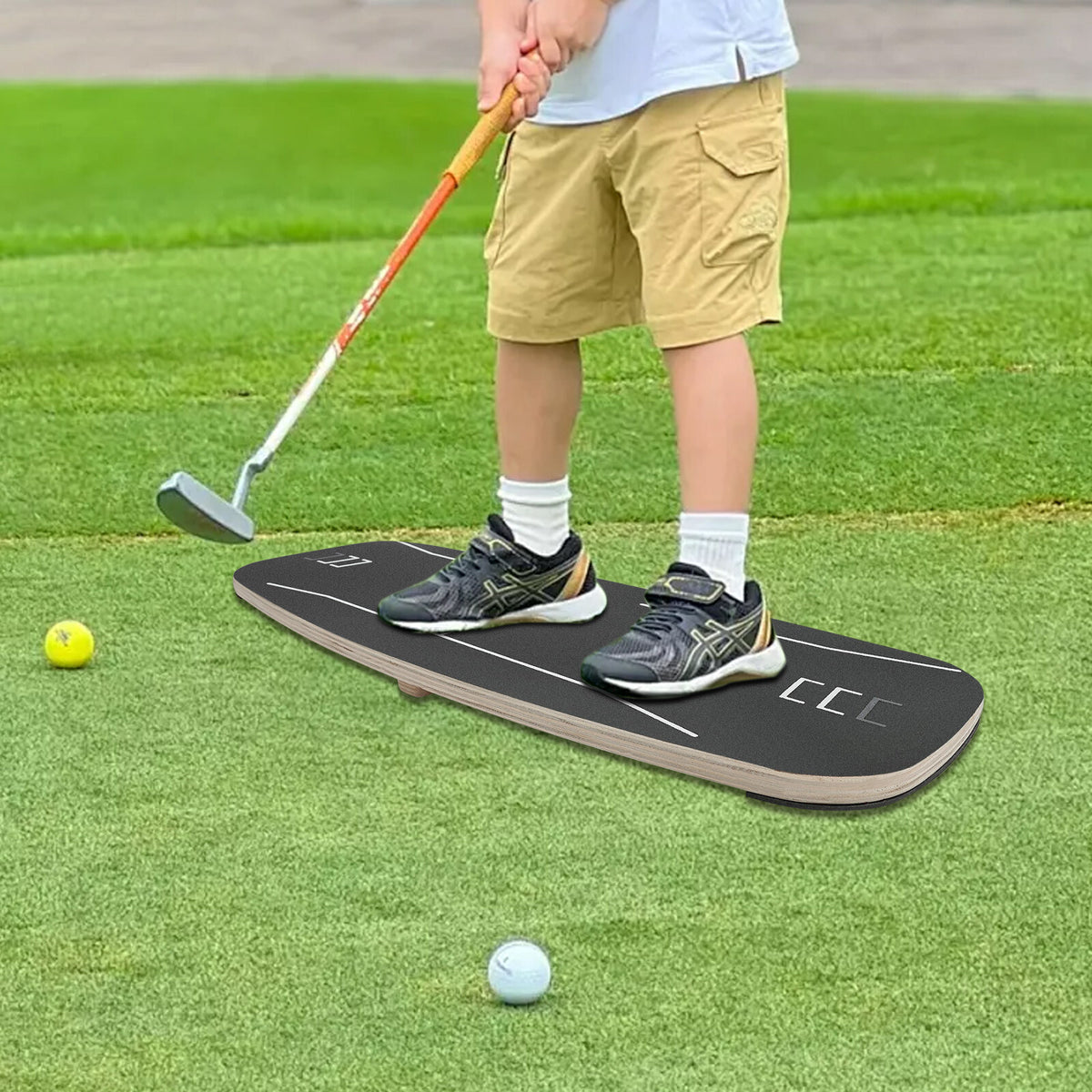 Golf Swing Balance Board Pressure Plate for Training & Stability