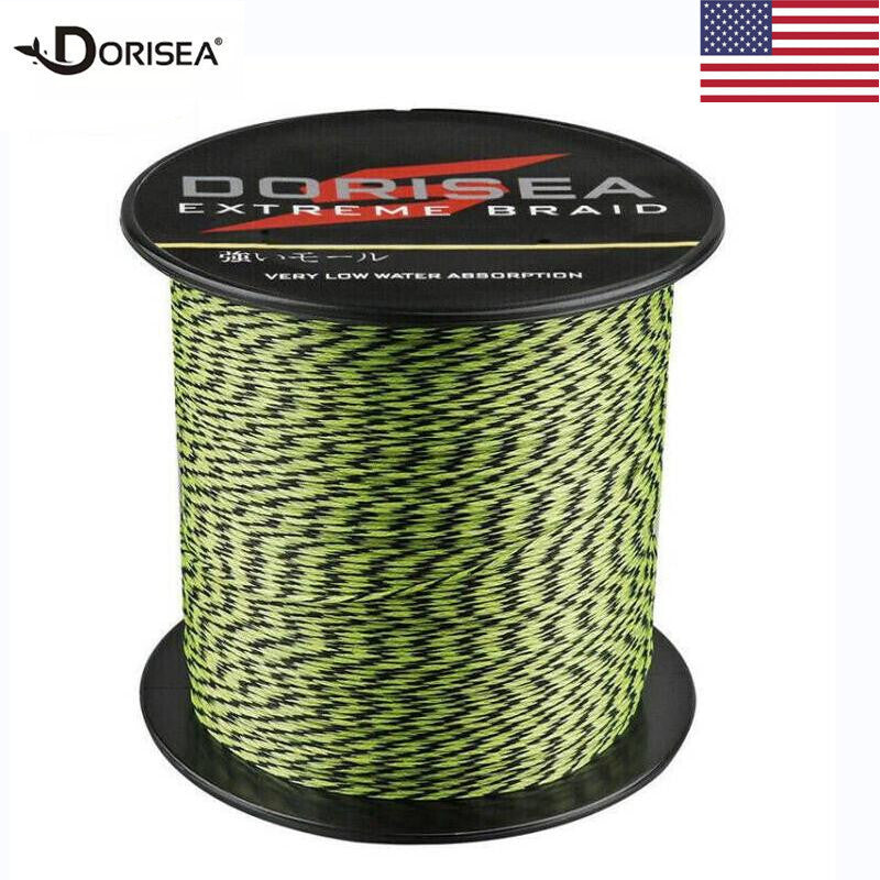 Heavy Duty Braided Fishing Line 100M-2000M Saltwater & Freshwater Castable Dyneema Line