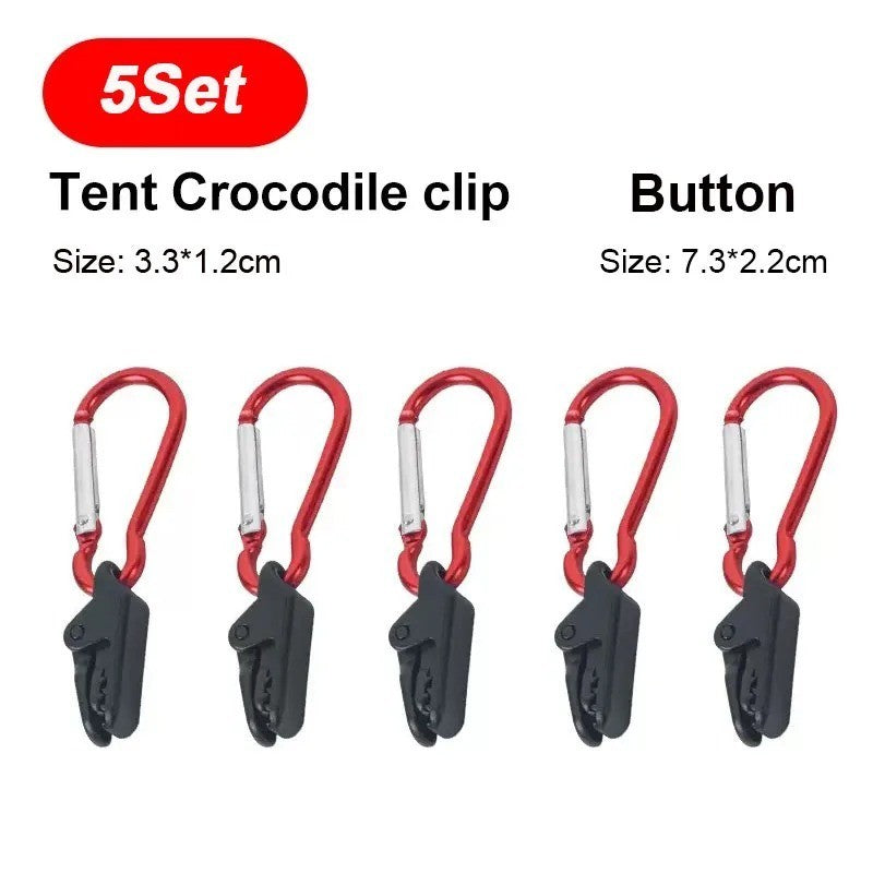 Heavy Duty Tarp Clips Clamps for Camping Canopies Tents Canvas - 50 Pieces