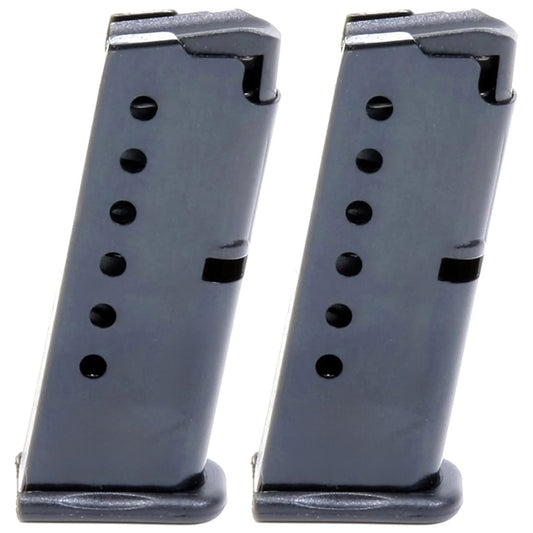 ProMag 2-Pack Kel-Tec P-32 .32 ACP 7-Round Magazine - Blue Steel