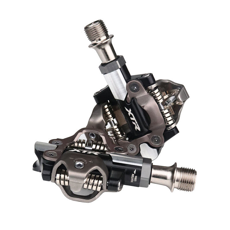 Shimano XTR Race MTB Clipless Pedals with SH51 Cleats for Cross-Country Riding