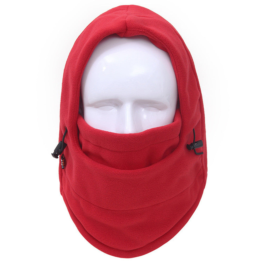 Winter Thermal Fleece Balaclava Ski Mask with Neck Warmer - Full Face Mask for Cold Weather