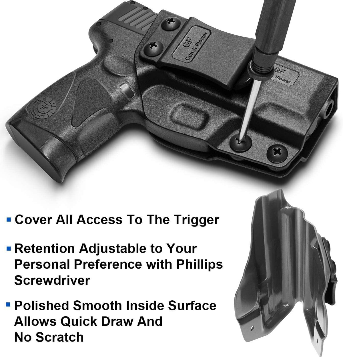 Concealed Carry Gun Holster for Taurus G3C G2C G2S PT111 Millennium TX22 Compact