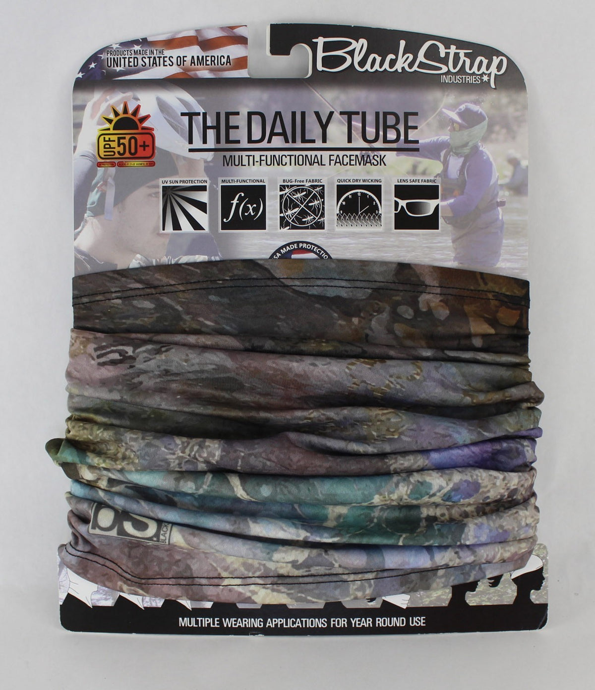 BlackStrap Adult UV Sun Face Mask with UPF 50+ Breathable Moisture-Wicking
