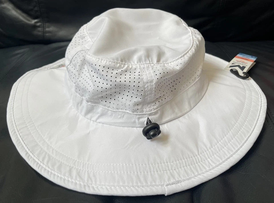 Adult Boonie Hat with UPF50 Sun Protection - Cooling Cloud White