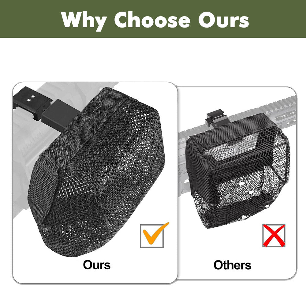 Universal Brass Shell Catcher Mesh with Pic Rail Mount - Heat Resistant