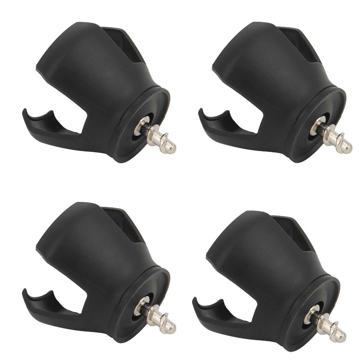 Golf Ball Pick Up Retriever Tool 4 Pack with 3-Claw Design for Putter Grip
