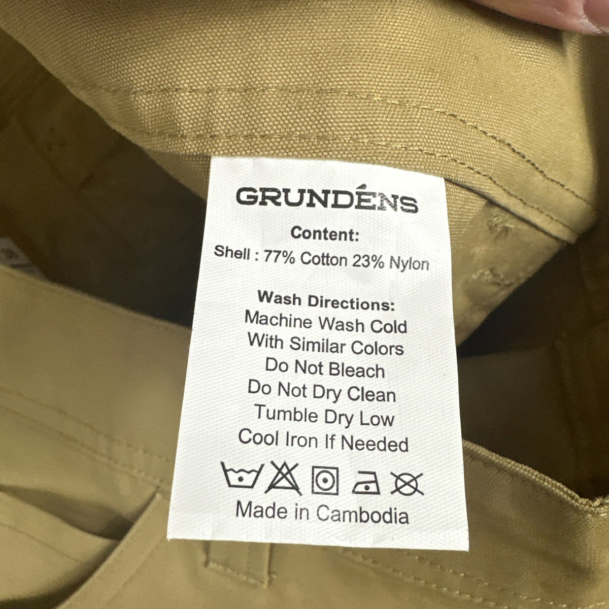 Grundens Fish & Tackle Fishing Pants Men’s 38x32 Marine Workwear Antique Bronze