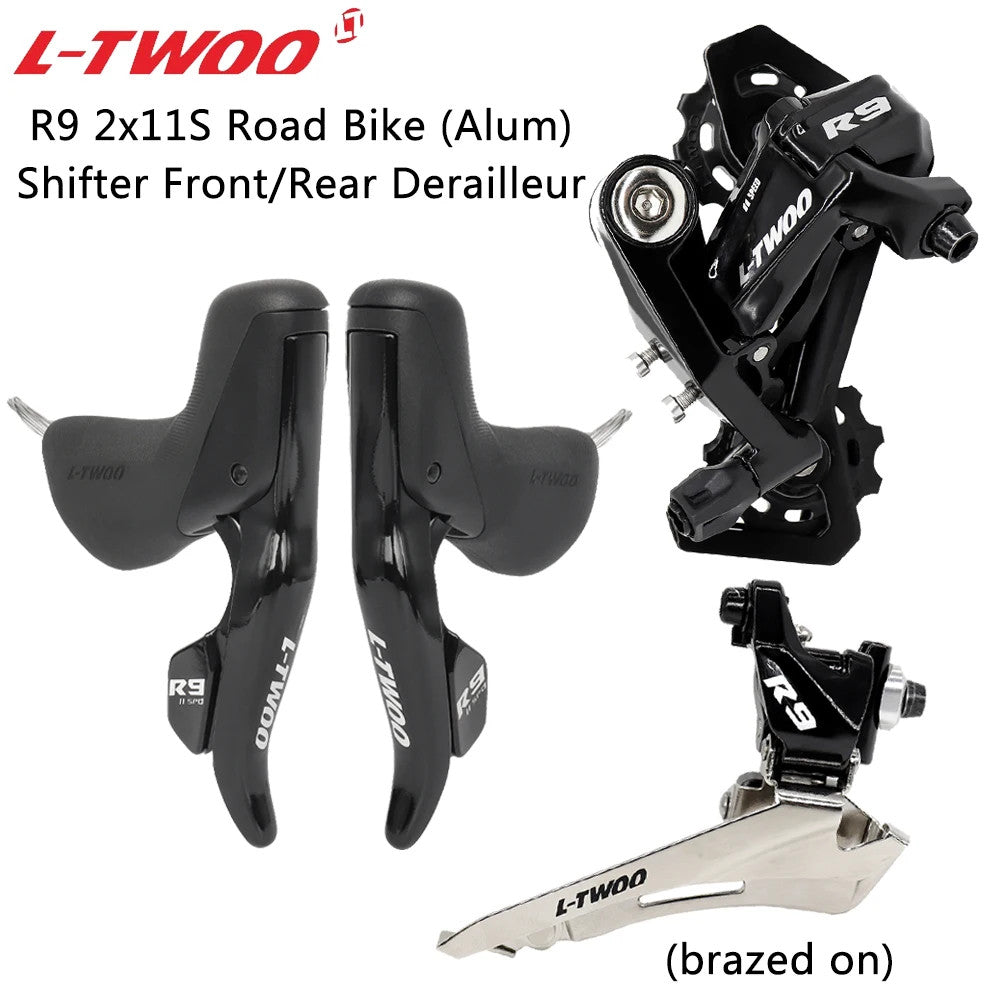 2x 11 Speed Road Bike Mechanical Groupset with Shifters and Derailleur