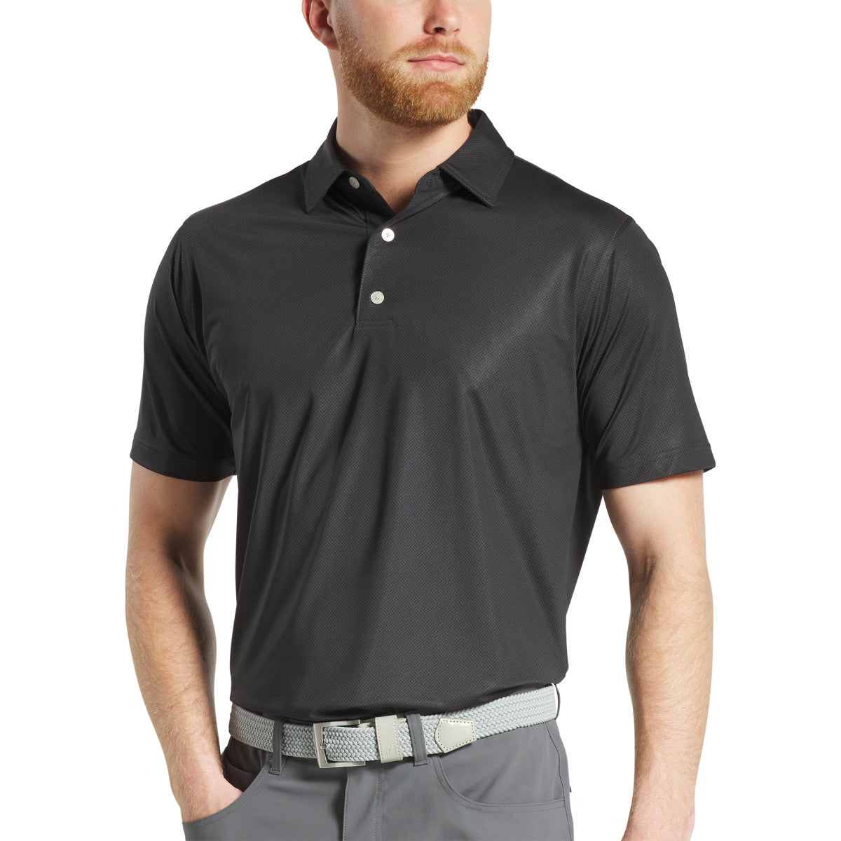 Men's Golf Polo Shirt Performance Athletic Fit Short Sleeve T-Shirt